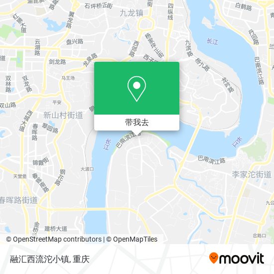 融汇西流沱小镇地图
