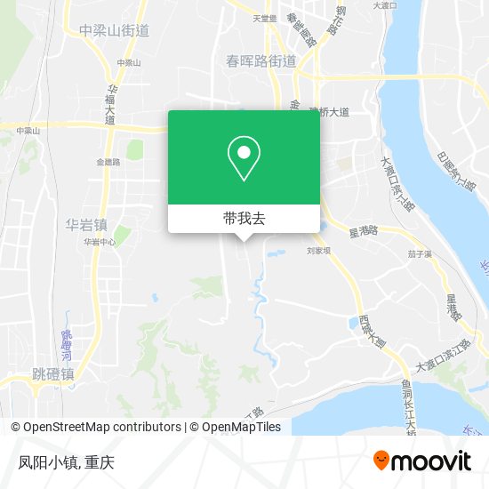 凤阳小镇地图