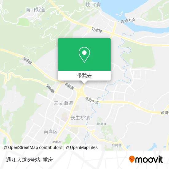 通江大道5号站地图
