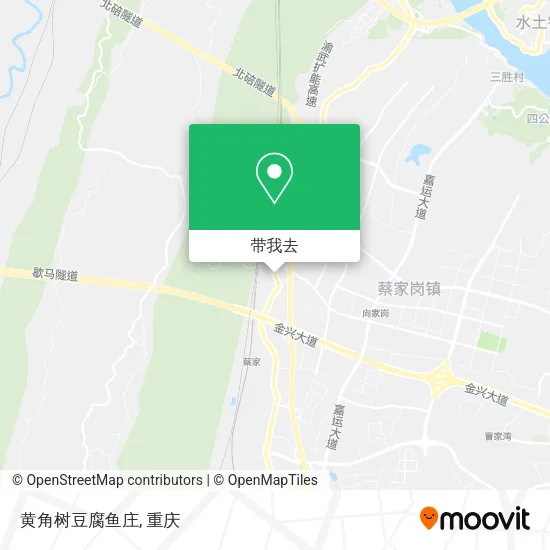黄角树豆腐鱼庄地图