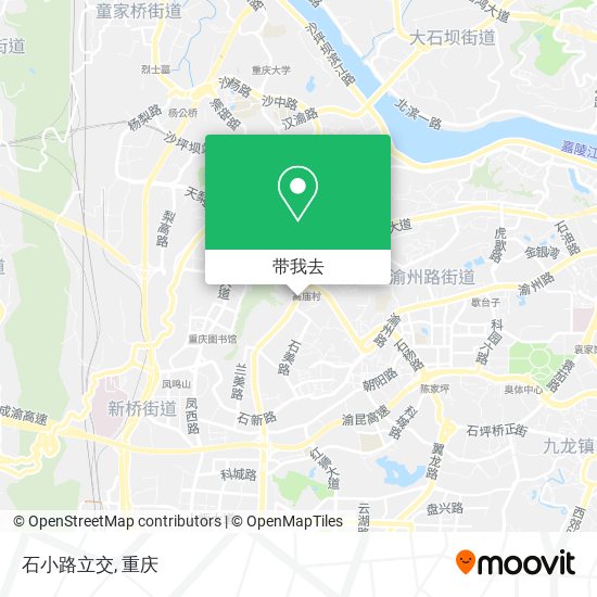 石小路立交地图