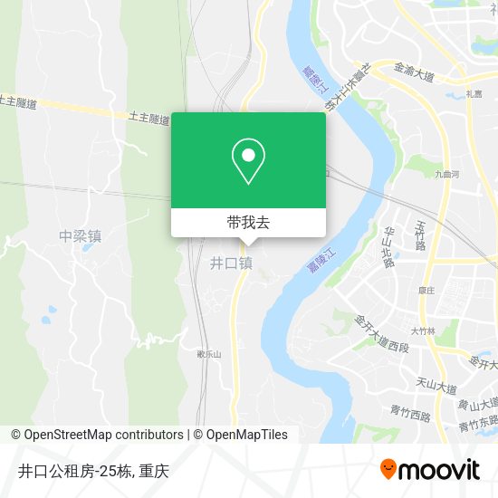 井口公租房-25栋地图