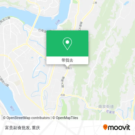 富贵副食批发地图