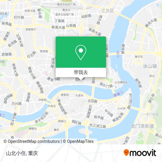 山北小住地图