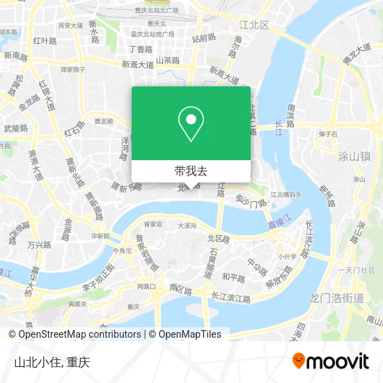 山北小住地图