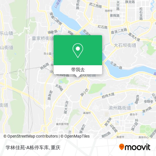 学林佳苑-A栋停车库地图