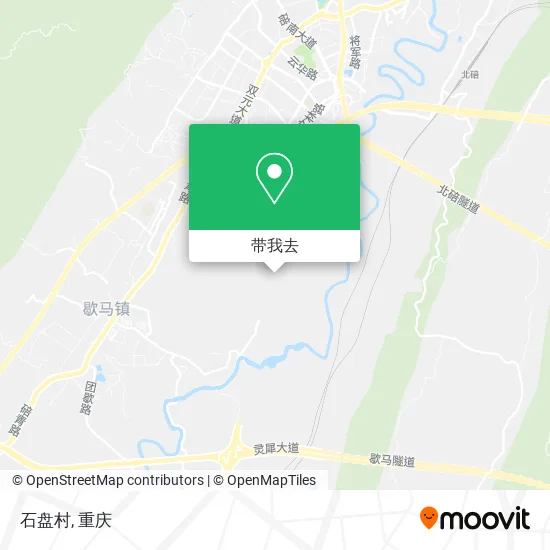 石盘村地图