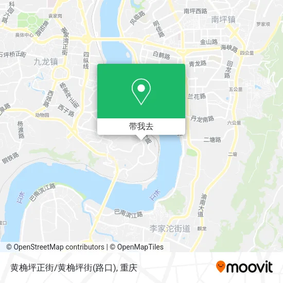 黄桷坪正街/黄桷坪街(路口)地图