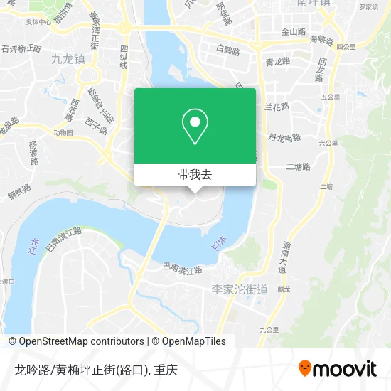 龙吟路/黄桷坪正街(路口)地图