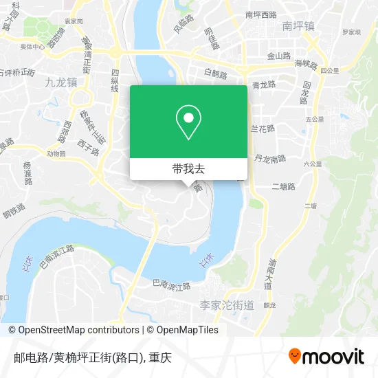 邮电路/黄桷坪正街(路口)地图