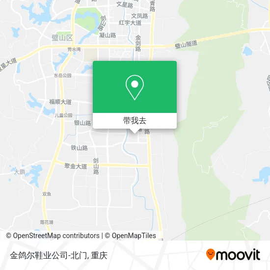 金鸽尔鞋业公司-北门地图