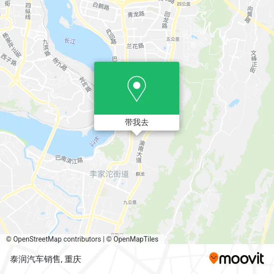 泰润汽车销售地图