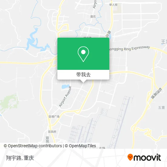 翔宇路地图