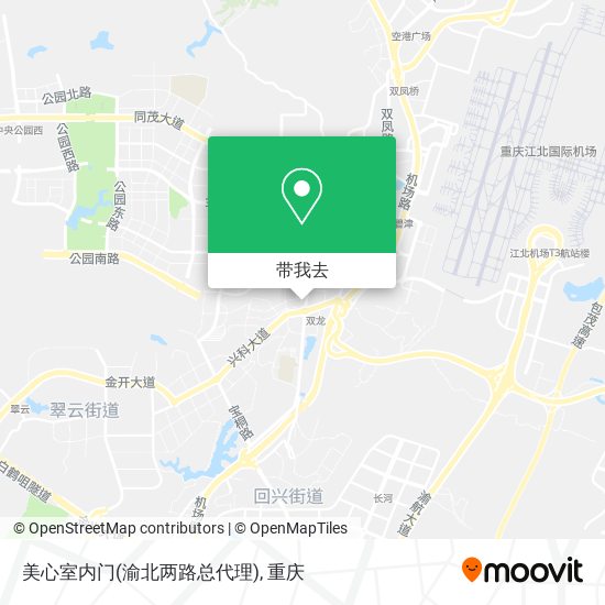 美心室内门(渝北两路总代理)地图