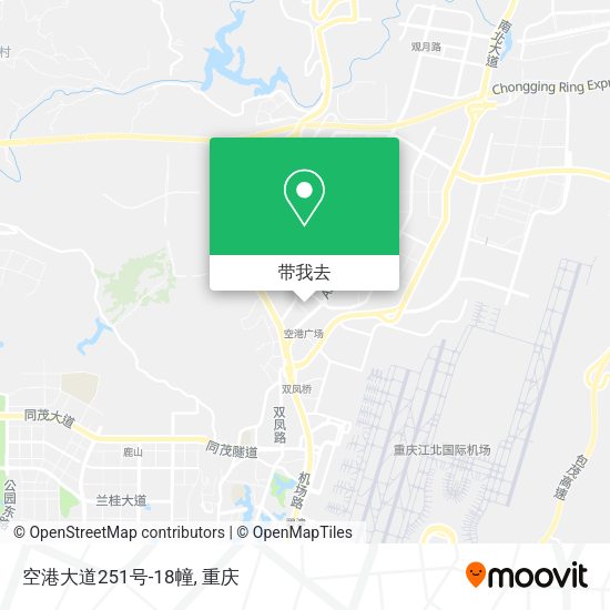 空港大道251号-18幢地图