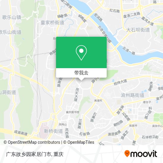 广东故乡园家居门市地图