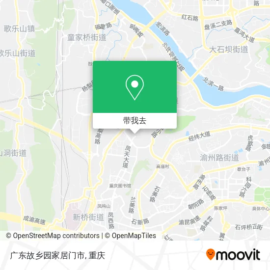 广东故乡园家居门市地图