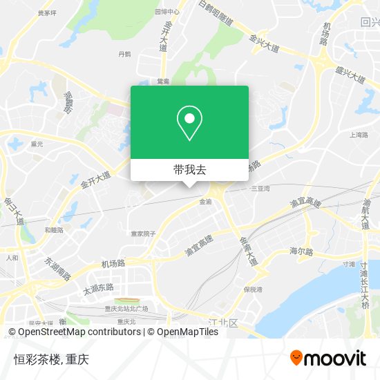 恒彩茶楼地图