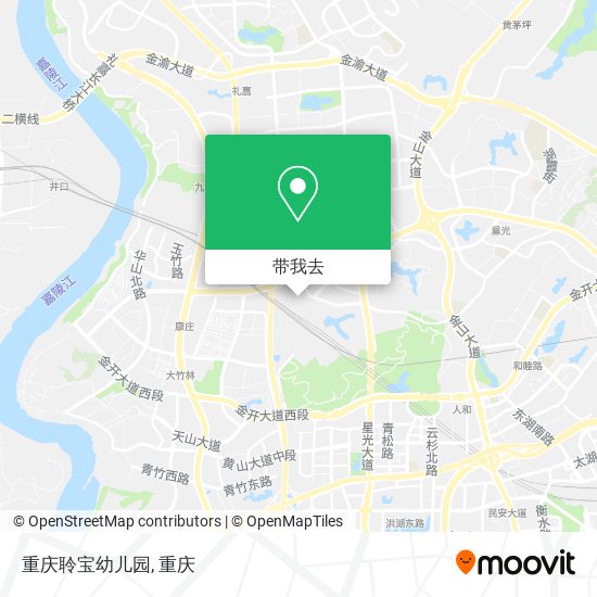 重庆聆宝幼儿园地图