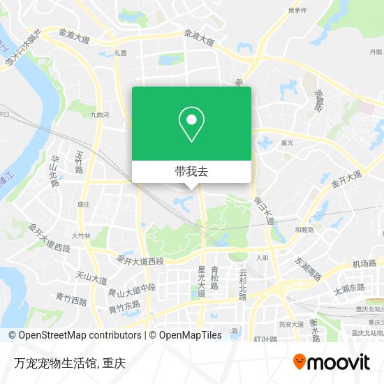 万宠宠物生活馆地图