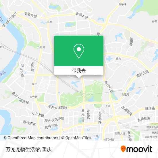 万宠宠物生活馆地图
