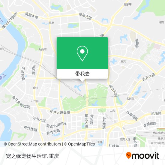 宠之缘宠物生活馆地图