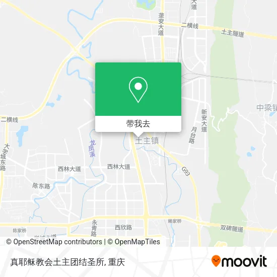 真耶稣教会土主团结圣所地图