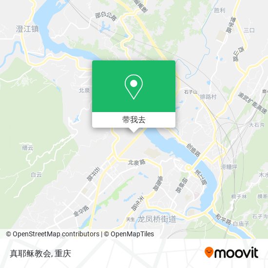 真耶稣教会地图