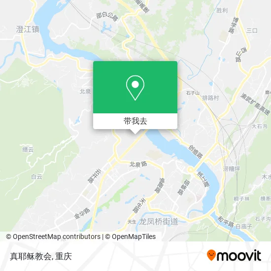 真耶稣教会地图