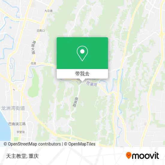 天主教堂地图