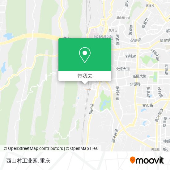 西山村工业园地图