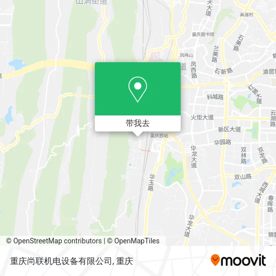 重庆尚联机电设备有限公司地图