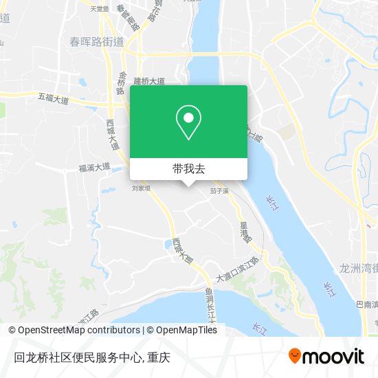 回龙桥社区便民服务中心地图