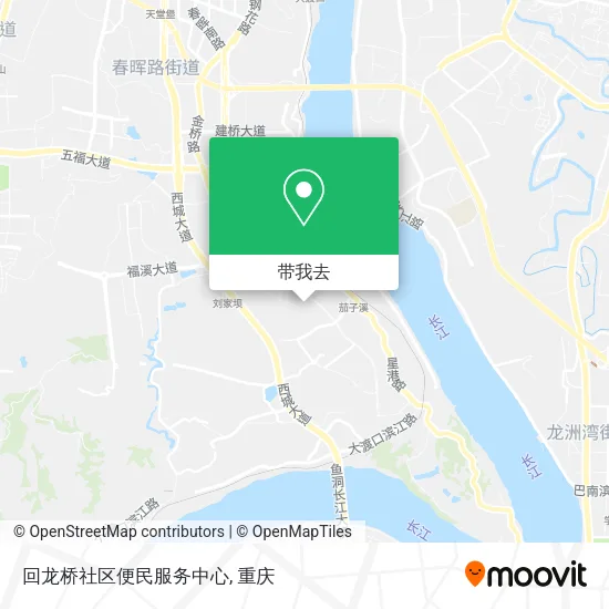 回龙桥社区便民服务中心地图