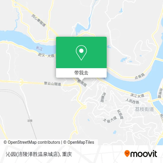 沁园(涪陵泽胜温泉城店)地图