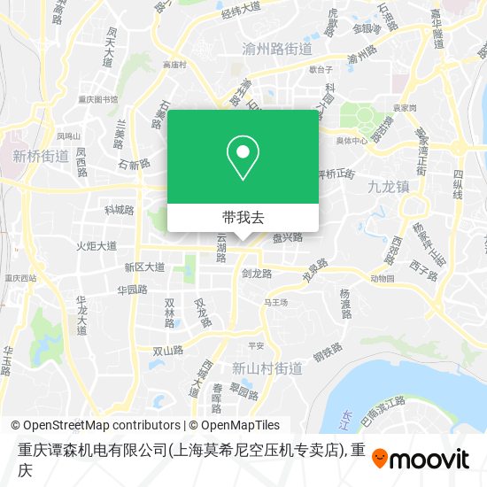 重庆谭森机电有限公司(上海莫希尼空压机专卖店)地图