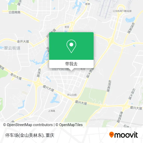 停车场(金山美林东)地图