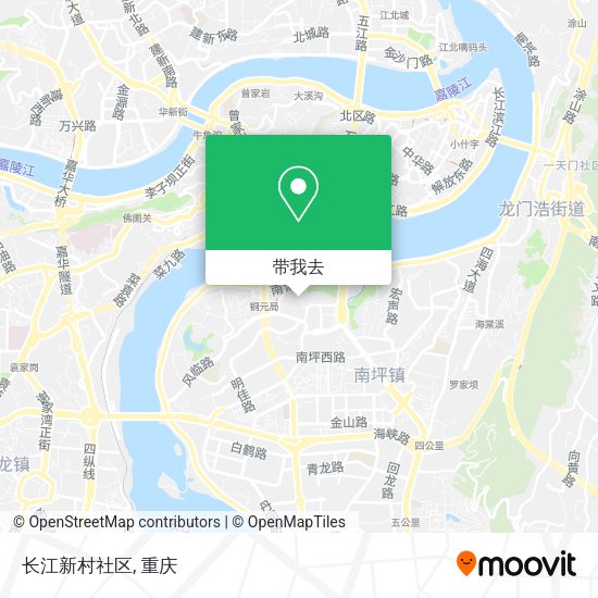 长江新村社区地图