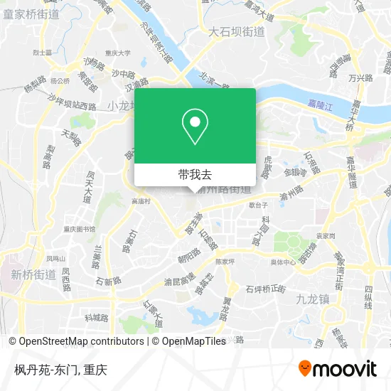 枫丹苑-东门地图