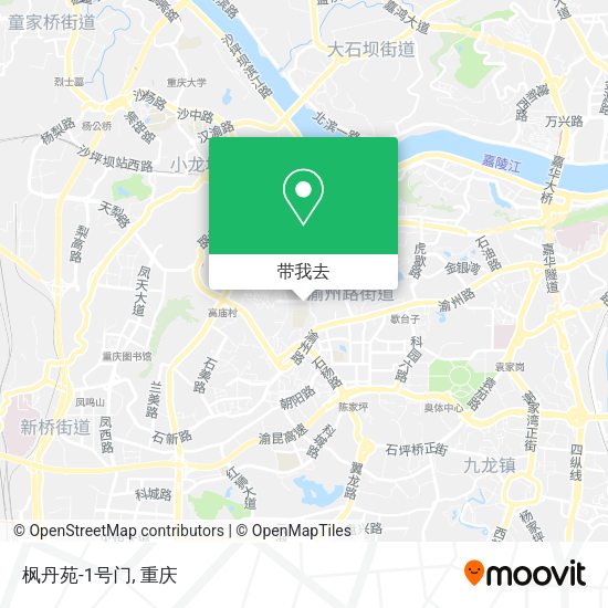 枫丹苑-1号门地图