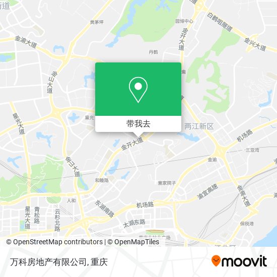 万科房地产有限公司地图