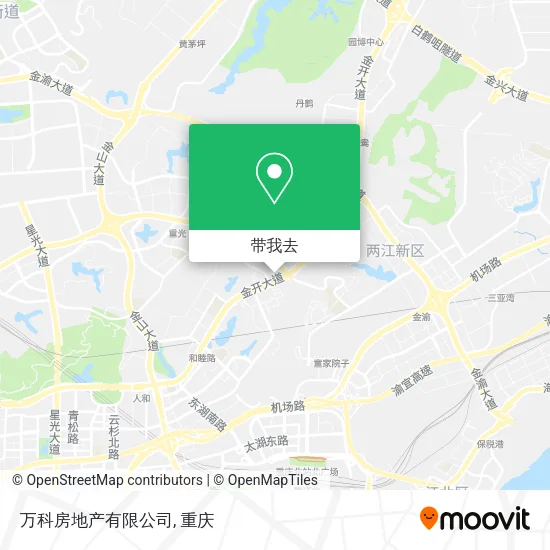 万科房地产有限公司地图