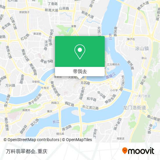 万科翡翠都会地图