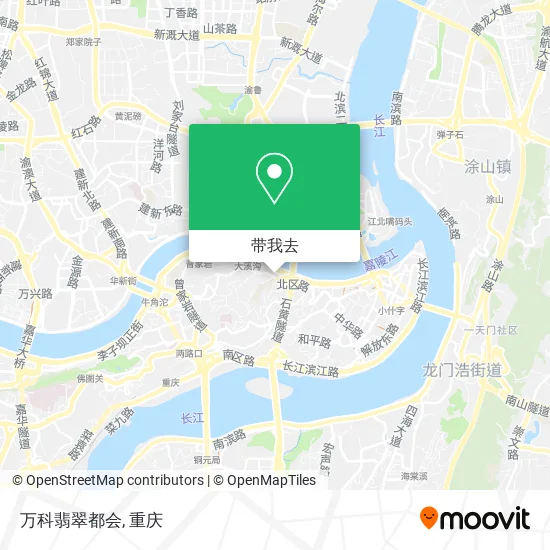 万科翡翠都会地图