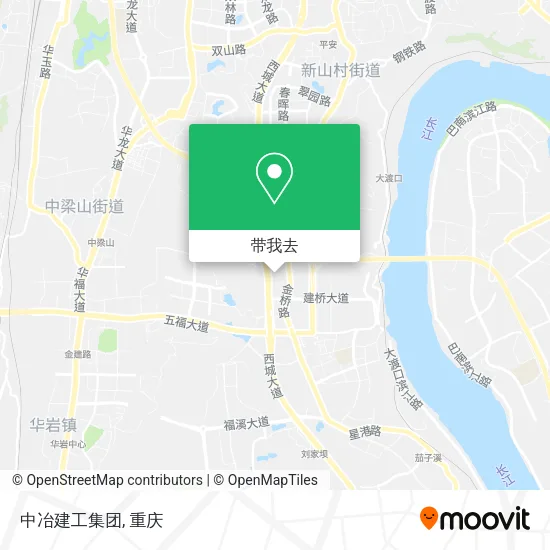 中冶建工集团地图