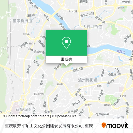 重庆联芳平顶山文化公园建设发展有限公司地图