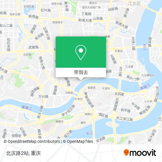 北滨路2站地图