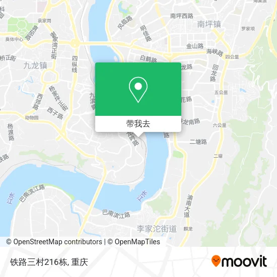 铁路三村216栋地图