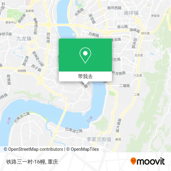 铁路三一村-16幢地图