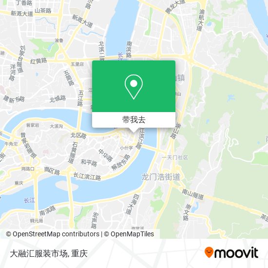 大融汇服装市场地图